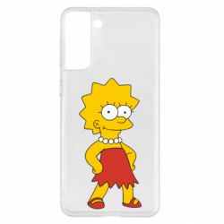 Чехол для Samsung S21+ Мэгги Симпсон - PrintSalon
