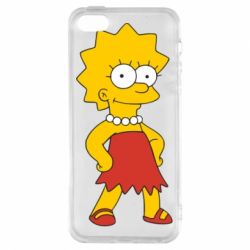 Чехол для iPhone5/5S/SE Мэгги Симпсон - PrintSalon