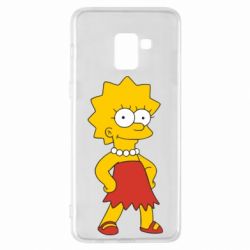 Чехол для Samsung A8+ 2018 Мэгги Симпсон - PrintSalon