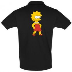 Мужское поло Мэгги Симпсон - PrintSalon