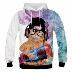 Чоловіче 3D худі Melomaniac - PrintSalon