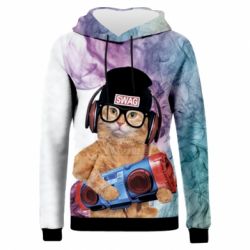 Жіноче 3D худі Melomaniac