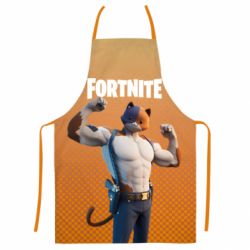 Фартук с 3D принтом Meowscles from Fortnite - PrintSalon