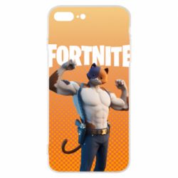 Чехол для iPhone 7 Plus Meowscles from Fortnite - PrintSalon