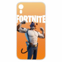 Чехол для iPhone XR Meowscles from Fortnite - PrintSalon