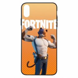 Чехол для iPhone Xs Max Meowscles from Fortnite - PrintSalon