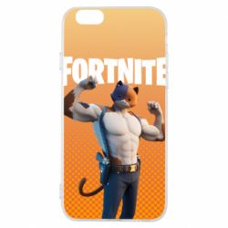 Чехол для iPhone 6/6S Meowscles from Fortnite - PrintSalon