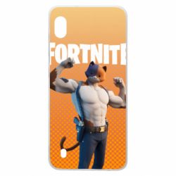 Чехол для Samsung A10 Meowscles from Fortnite - PrintSalon