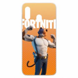 Чехол для Samsung A30 Meowscles from Fortnite - PrintSalon