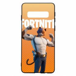 Чехол для Samsung S10 Meowscles from Fortnite - PrintSalon
