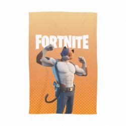 Полотенце с принтом Meowscles from Fortnite - PrintSalon