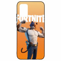 Чехол для Samsung A02s/M02s Meowscles from Fortnite - PrintSalon