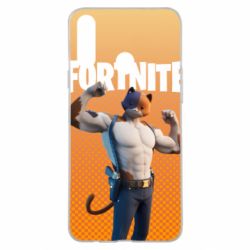 Чехол для Samsung A20s Meowscles from Fortnite - PrintSalon