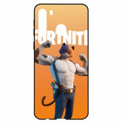 Чехол для Samsung A21 Meowscles from Fortnite - PrintSalon