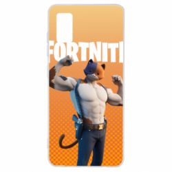 Чехол для Samsung A41 Meowscles from Fortnite - PrintSalon