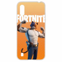 Чехол для Samsung A01/M01 Meowscles from Fortnite