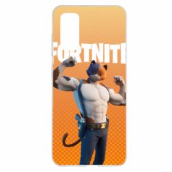 Чехол для Samsung S20 Meowscles from Fortnite - PrintSalon