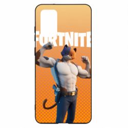 Чехол для Samsung S20+ Meowscles from Fortnite - PrintSalon