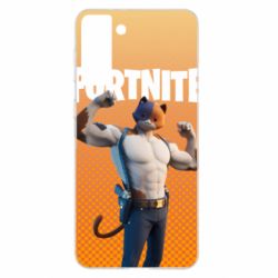 Чехол для Samsung S21+ Meowscles from Fortnite - PrintSalon