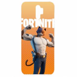 Чехол для Oppo A5/A9 2020 Meowscles from Fortnite - PrintSalon