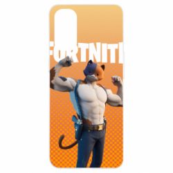 Чехол для Oppo Reno 4 Meowscles from Fortnite - PrintSalon