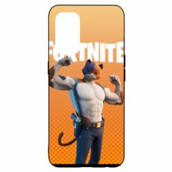 Чехол для Oppo Reno 5 4G Meowscles from Fortnite - PrintSalon