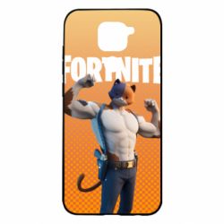 Чехол для Xiaomi Redmi Note 9/Redmi 10X Meowscles from Fortnite - PrintSalon