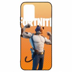 Чехол для Xiaomi Redmi Note 10 Meowscles from Fortnite - PrintSalon