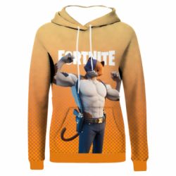 Жіноче 3D худі Meowscles from Fortnite