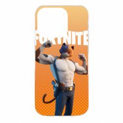 Чехол для iPhone 14 Pro Meowscles from Fortnite - PrintSalon