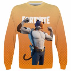 3D свитшот Meowscles from Fortnite - PrintSalon