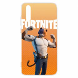 Чехол для Huawei P20 Meowscles from Fortnite - PrintSalon