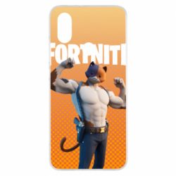 Чехол для Xiaomi Mi A2 Meowscles from Fortnite - PrintSalon