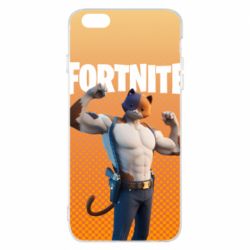 Чехол для iPhone 6 Plus/6S Plus Meowscles from Fortnite - PrintSalon