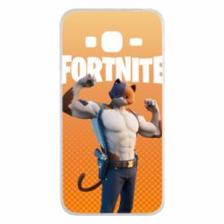 Чехол для Samsung J3 2016 Meowscles from Fortnite - PrintSalon
