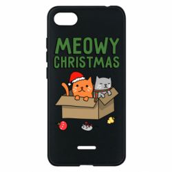 Чохол для Xiaomi Redmi 6A Meowy Christmas - PrintSalon