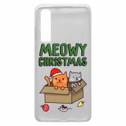 Чохол для Huawei P30 Meowy Christmas - PrintSalon