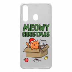 Чохол для Samsung A60 Meowy Christmas - PrintSalon