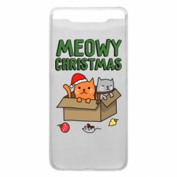 Чохол для Samsung A80 Meowy Christmas - PrintSalon