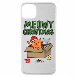 Чехол для iPhone 11 Pro Max Meowy Christmas