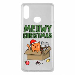Чохол для Samsung A10s Meowy Christmas - PrintSalon