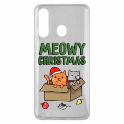 Чохол для Samsung M40 Meowy Christmas - PrintSalon
