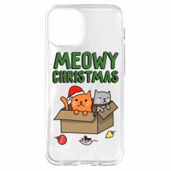 Чохол для iPhone 12 mini Meowy Christmas - PrintSalon
