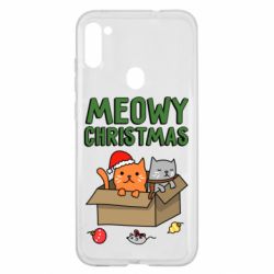 Чохол для Samsung A11 / M11 Meowy Christmas - PrintSalon