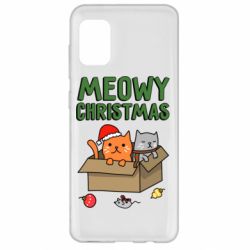 Чохол для Samsung A31 Meowy Christmas - PrintSalon