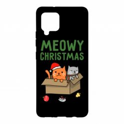 Чохол для Samsung A42 5G Meowy Christmas - PrintSalon