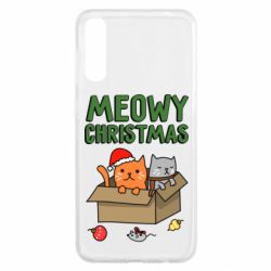 Чохол для Samsung A50 Meowy Christmas - PrintSalon