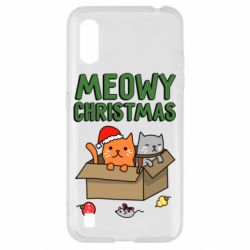 Чохол для Samsung A01 / M01 Meowy Christmas - PrintSalon