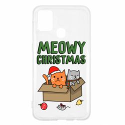 Чохол для Samsung M31 Meowy Christmas - PrintSalon