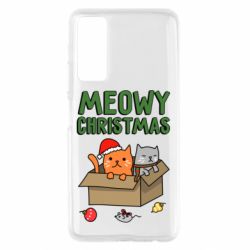 Чохол для Huawei P Smart 2021 Meowy Christmas